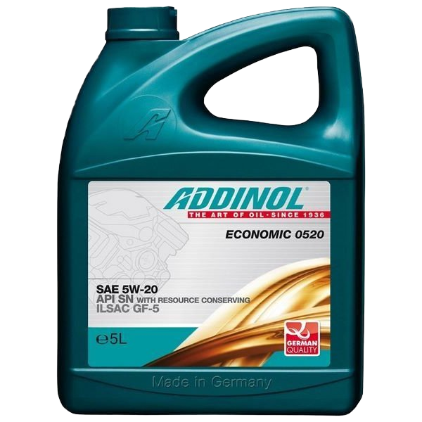 Моторное масло Addinol Economic 0520 5W-20, 5л